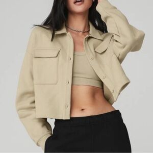 Alo Yoga Cargo Jacket - Size Small in Beige